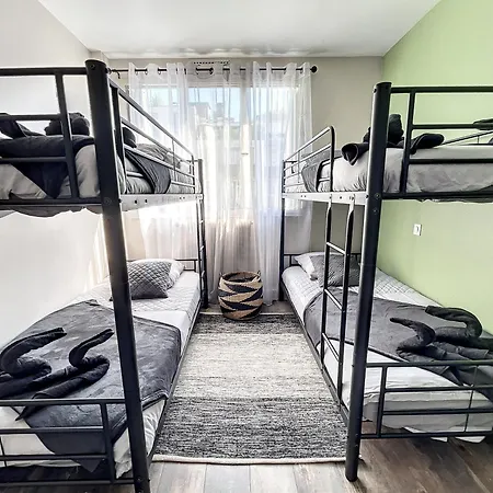 Xxl -10 Pers - 2 Pkg - 10 Mn Paris Apartment *